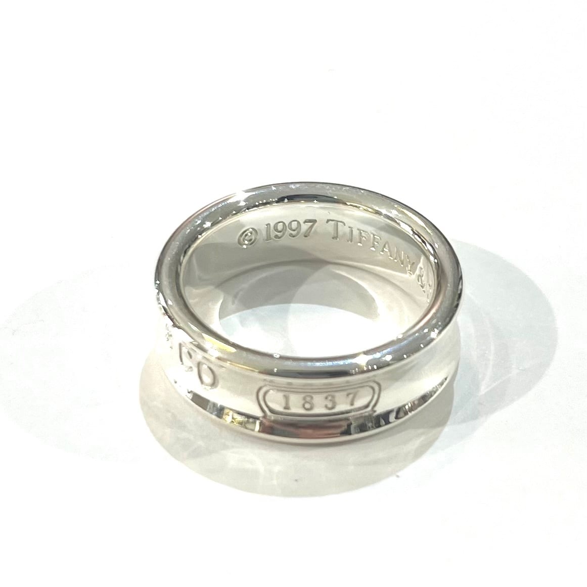 TIFFANY&CO】 【14号 】2419 T&CO ナローシルバー925ヴィンテージ