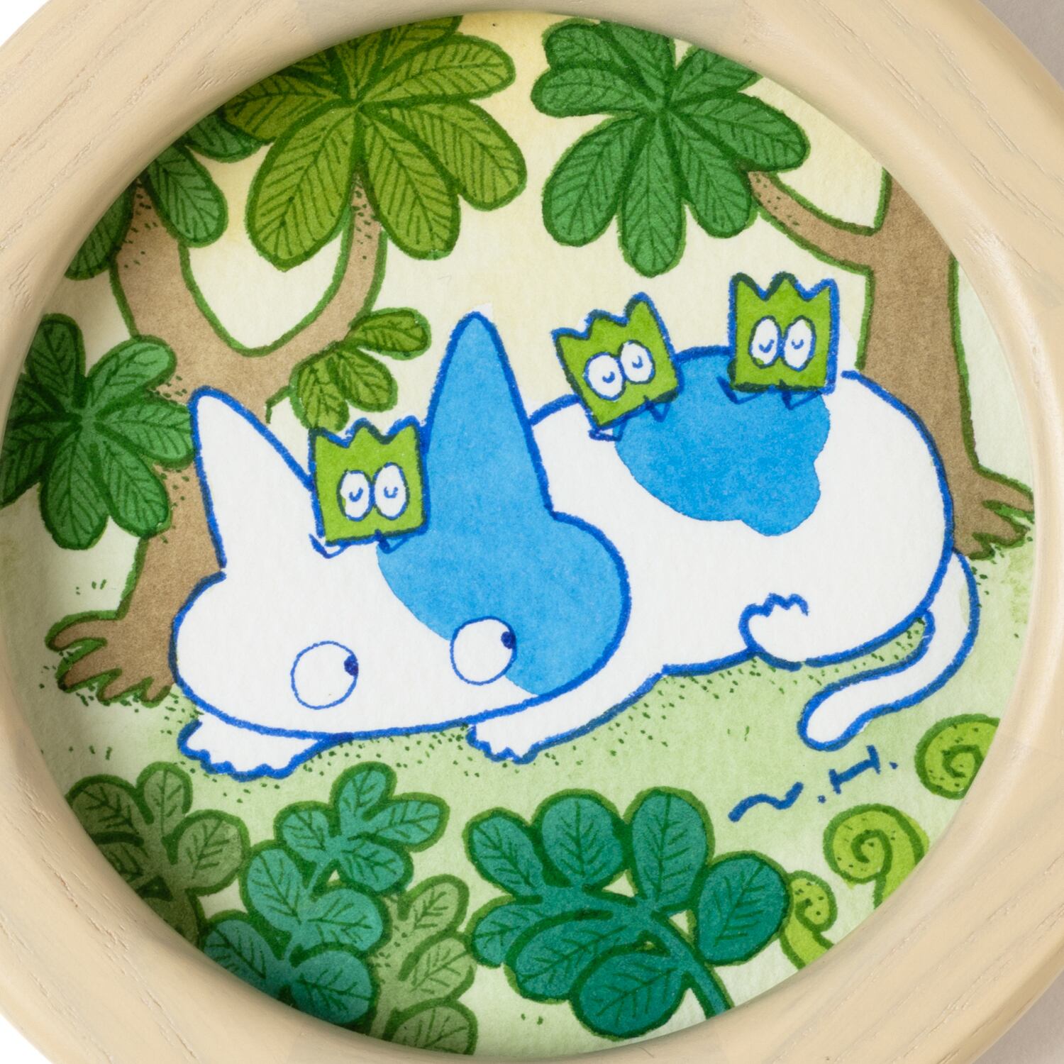 ヒダカナオト　個展　原画　5点セット 会場売約済】ヒダカナオト 原画56 「シュウとクサたち」 | TOKYO