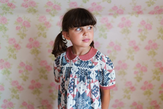 《即納》Little Cotton Clothes / Juno Blouse - Patchwork Floral
