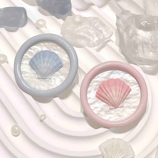 【SELECT】Wax Seal Stamp│ Shell【ヘッドのみ】