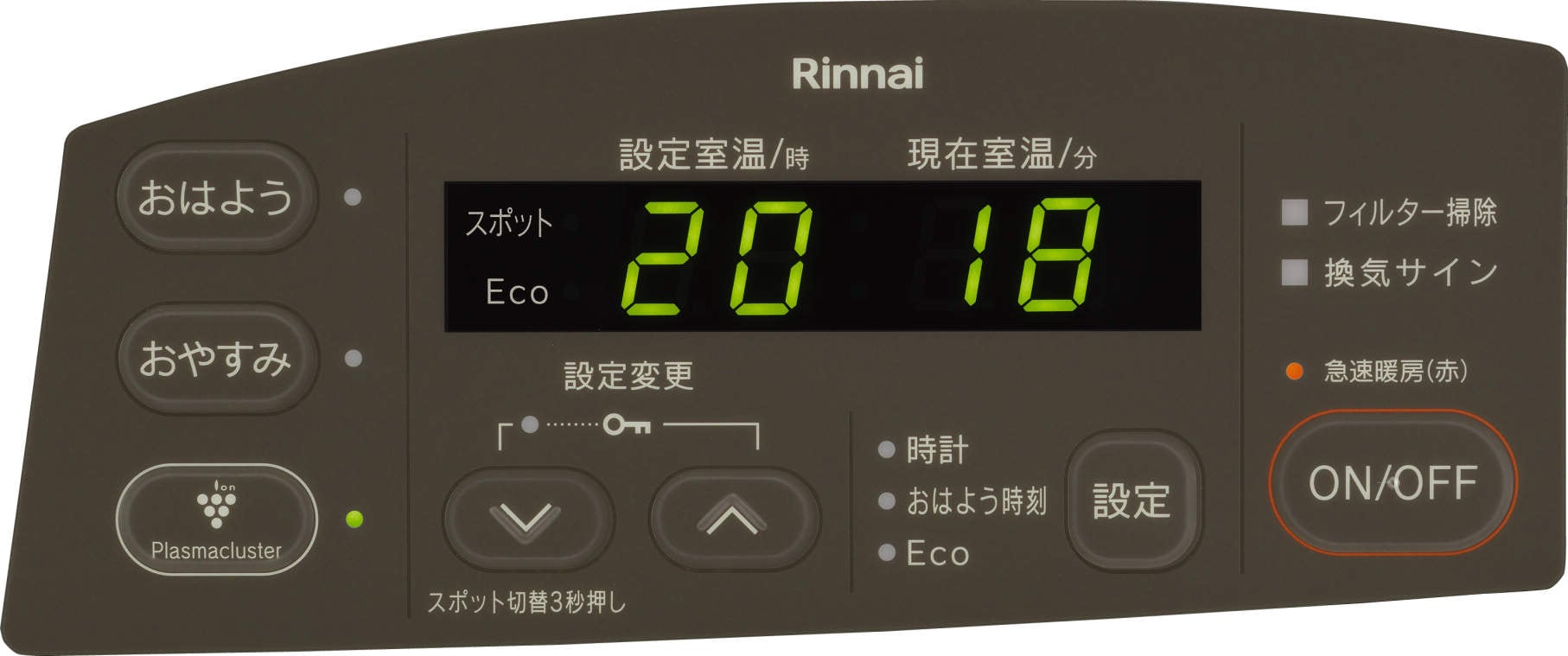 ガスファンヒーター RC-Y4002PE リンナイ（株）製