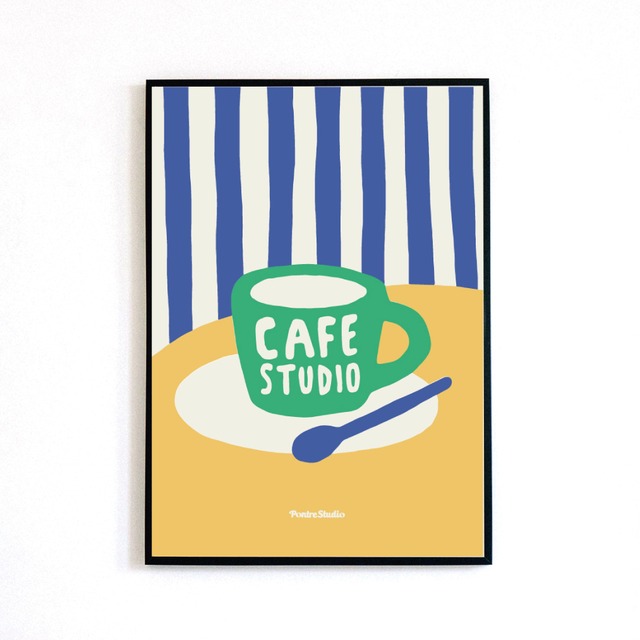 ♯058 CAFE STUDIO POSTER