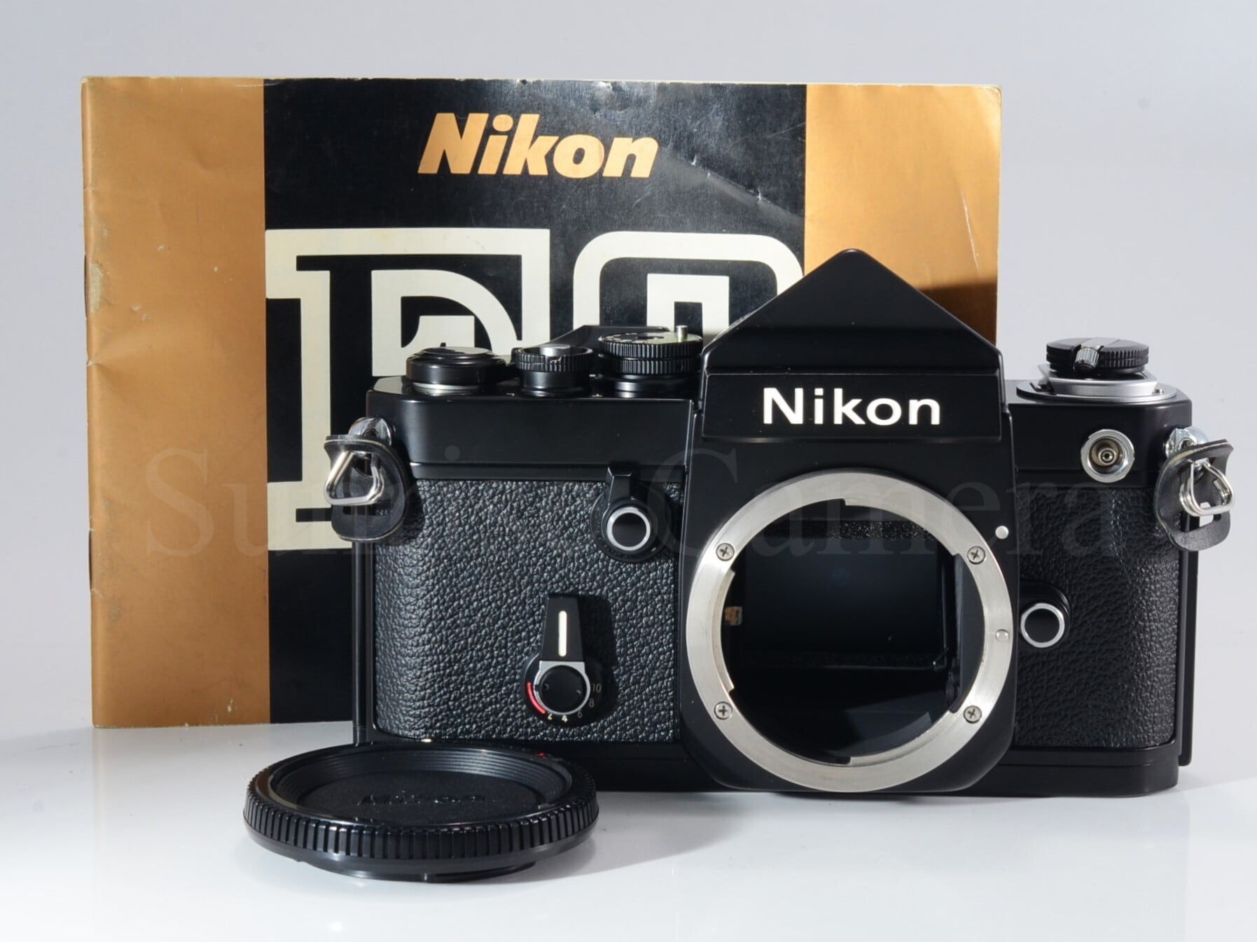 中古】Nikon F2 アイレベルブラックボディ 説明書付 整備済 ニコン