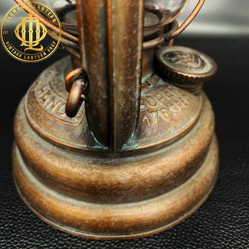 稀少】1950's 銅メッキ feuerhand 176 StK DBP.a k1490 | Oldman's lantern