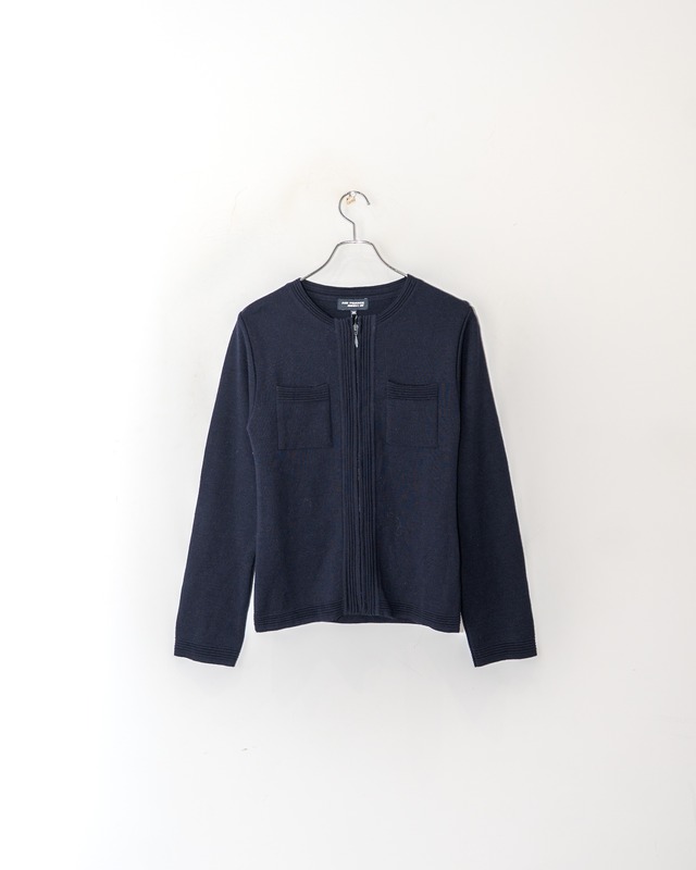 LINE ZIP CARDIGAN / EURO