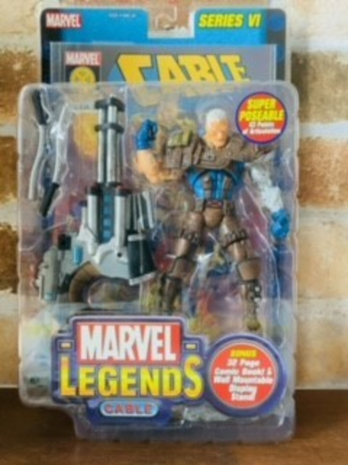 MARVEL LEGENDS アクションフィギュア CABLE ヴァリアント | sandstorm 