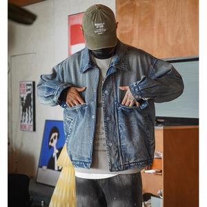 Vintage wash denim jacket 1224
