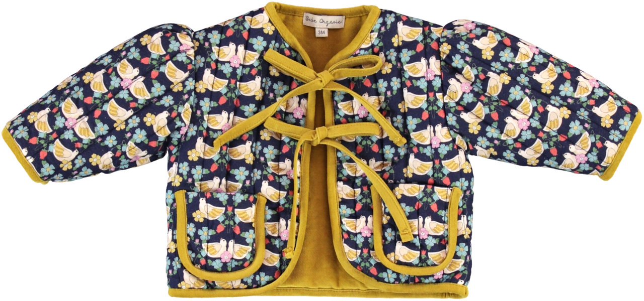 《即納》LAST1 Bebe Organic / Birdie Jacket - Autumn Wisper