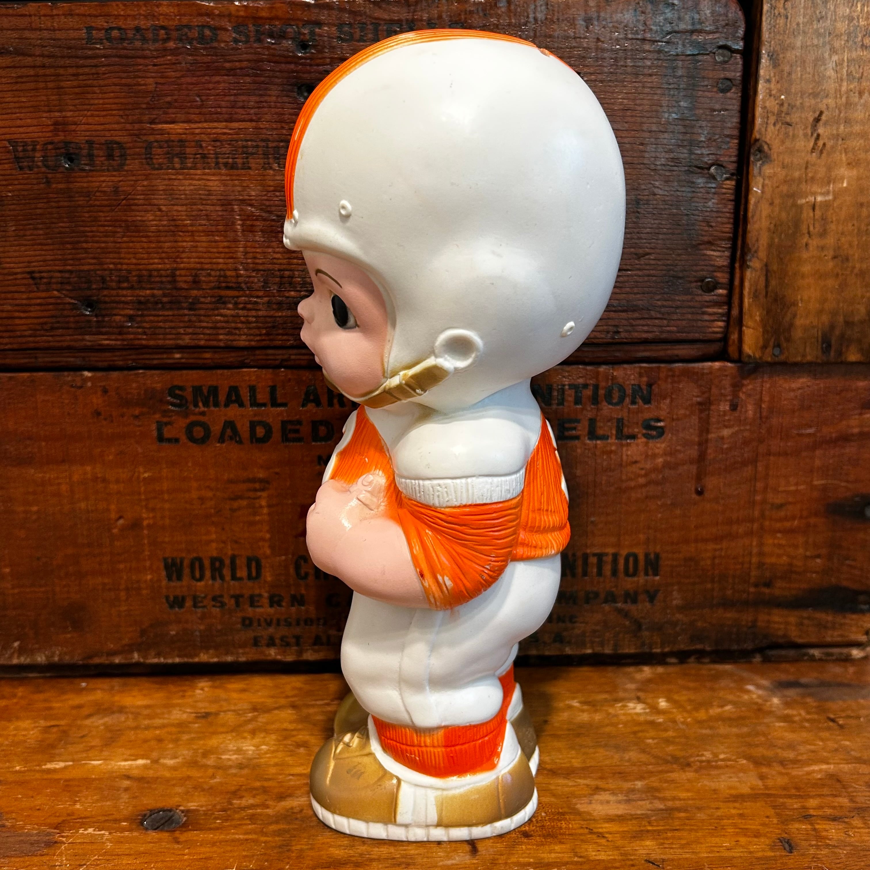 アメフト 貯金箱 コインバンク 1974年 Russ Berrie & Co D-322 | CANDY