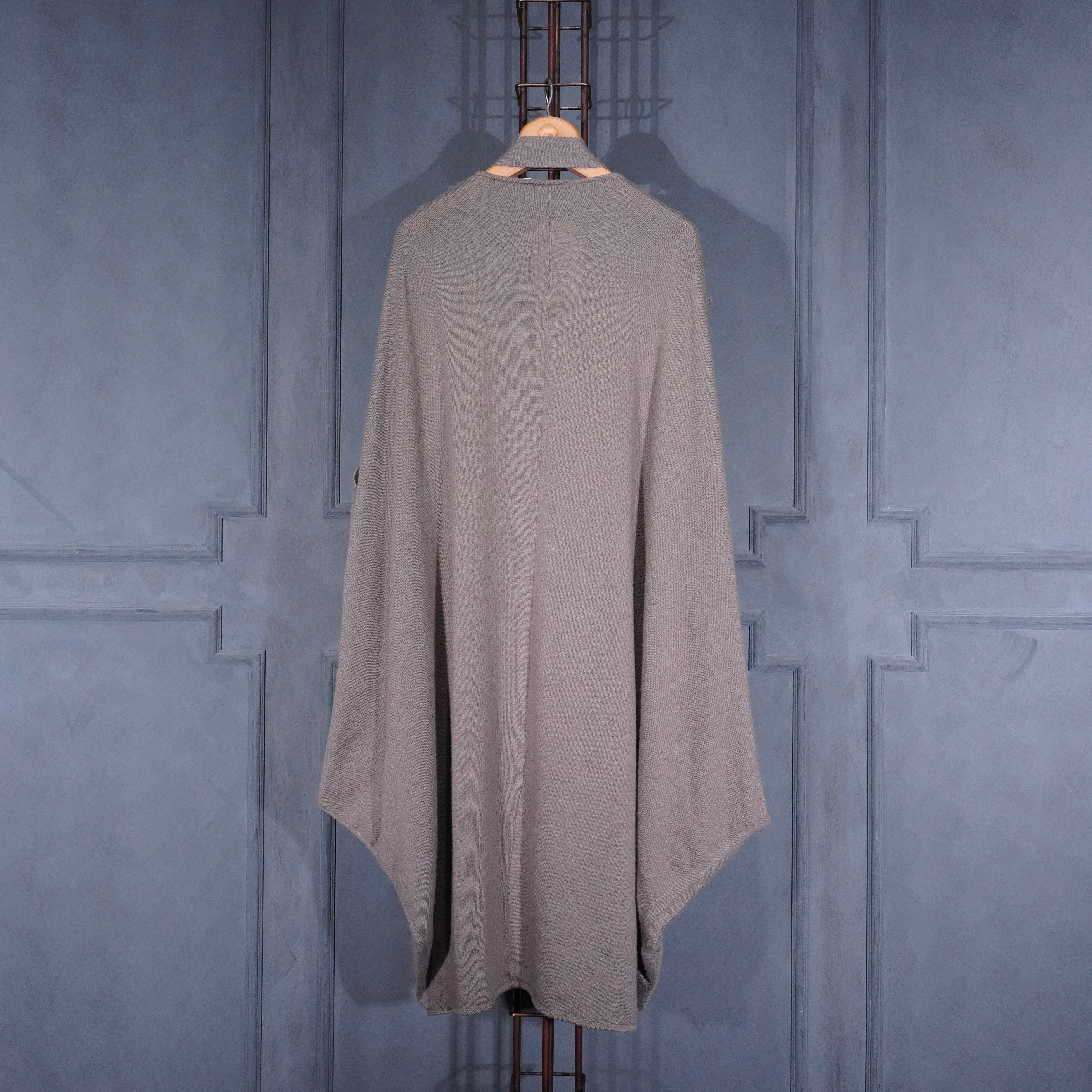 DEAD STOCK Max Mara DEFORMATION DESIGN CASHMERE SILK KNIT LONG