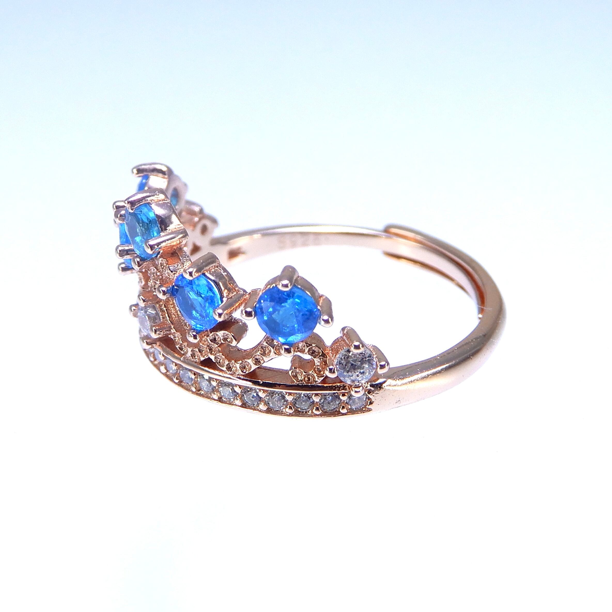 Princess Tiara Ring♦︎アパタイト♦︎PGカラー《0075》