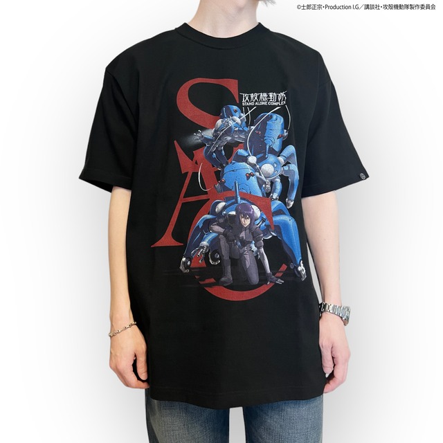 〈攻殻機動隊S.A.C.〉S.A.C. Tシャツ