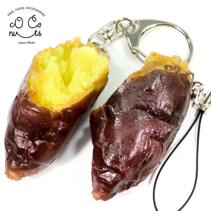 食品サンプル 食べちゃいそうな りんご飴 キーホルダー 食べ物 