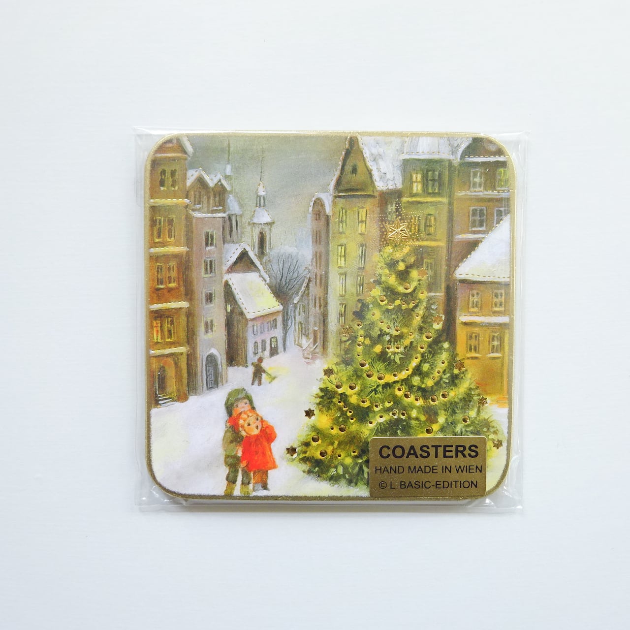 クリスマス コースター C-2145 クリスマスツリー Luka Basic