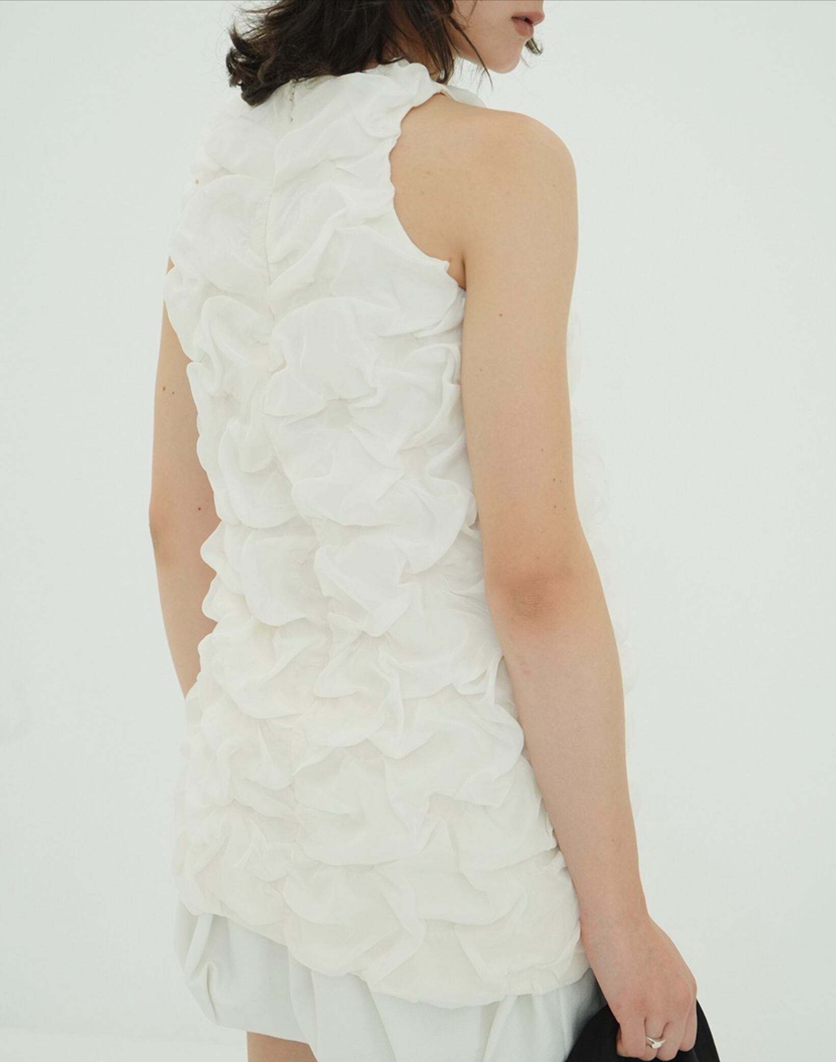 CLANE CLOUD AMERICAN SLEEVE MINI ONEPIECE | FLICKA ASHIYA