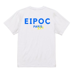 EIPOC PARIS「"AD" Sneaker S/S T-Shirts Blue/White」