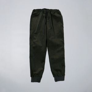 ( DARK OLIVE ) CORDUROY STRETCH LONG PANTS