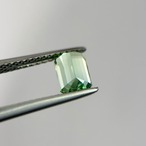 グラデーションカラートルマリン エメラルドカット 6.2x4.5mm, 0.87ct, アフガニスタン産