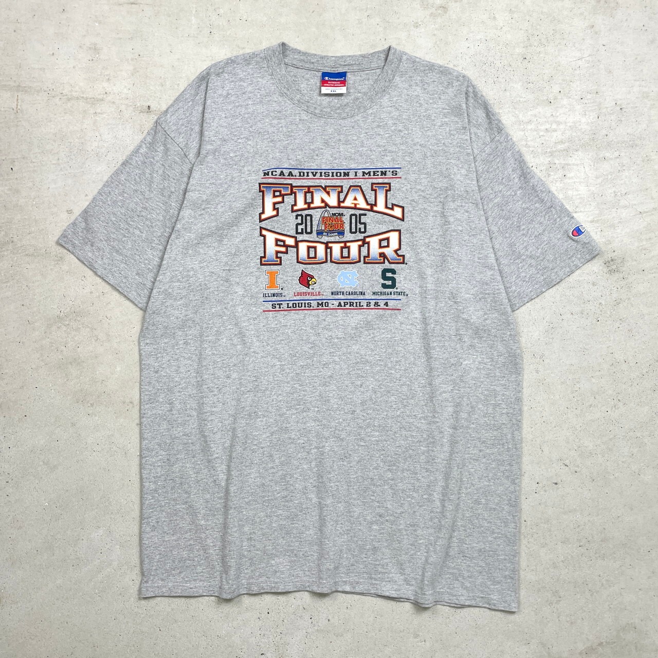 00年代 Champion NCAA チャンピオン カレッジチーム プリントTシャツ 