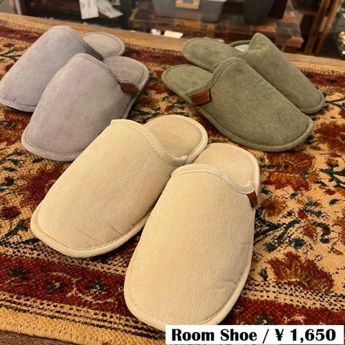 DULTON CORDUROY SLIPPERS 3 Colors Dalton One-Tag Corduroy Room Shoes 3 Colors Women's Slippers Indoor Shoes