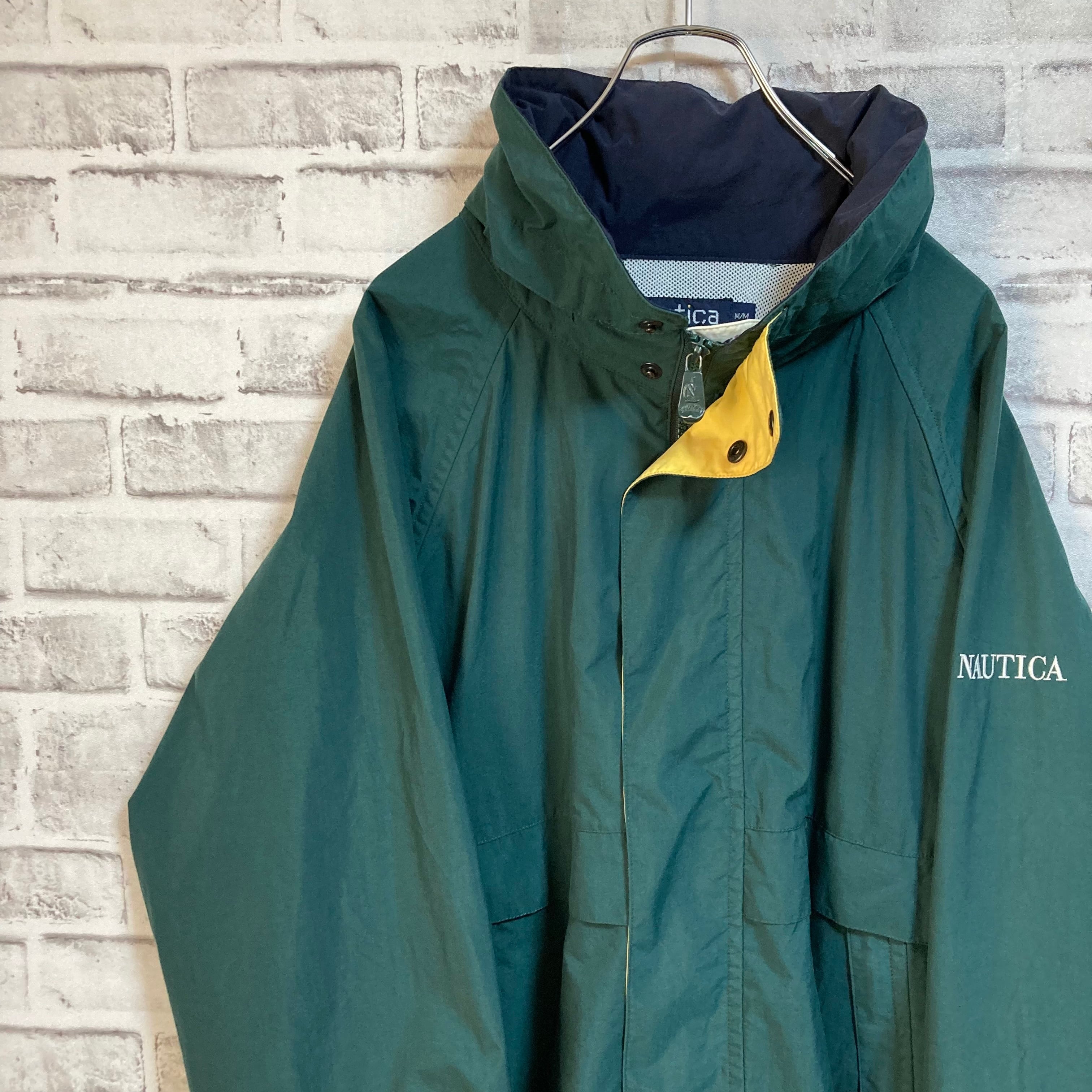 【nautica】 Nylon Jacket L相当 90s “Old nautica”ノーティカ 切替 