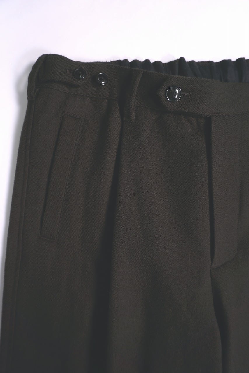 Virgin Wool Washed Twill Jacket