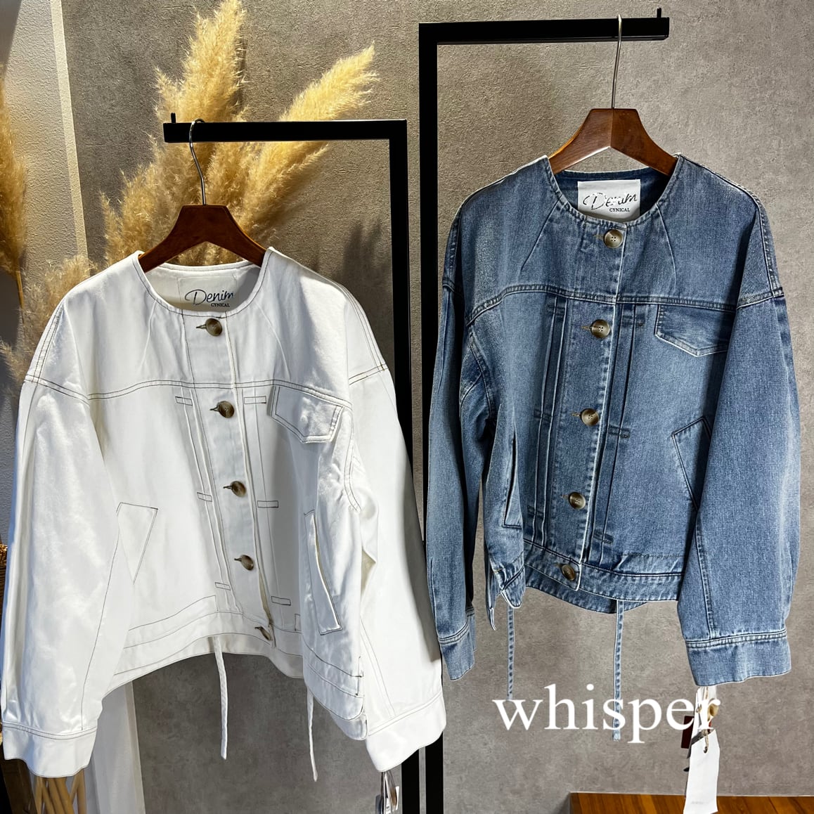 CYNICAL ミドルオンスデニムジャケット(N) | whispermusee