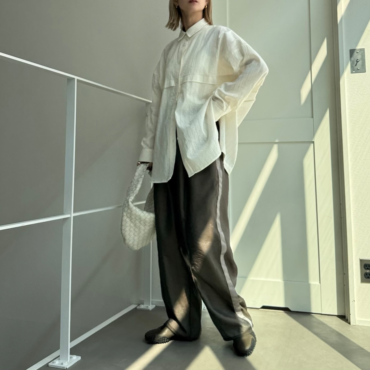 スプリングスラブワイドSH/エクリュ