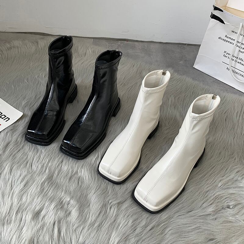 薄手ブーツスタイルサマーショート 靴 シューズ ストリート 夏物 スクウェア 部族の婦人靴78403827453