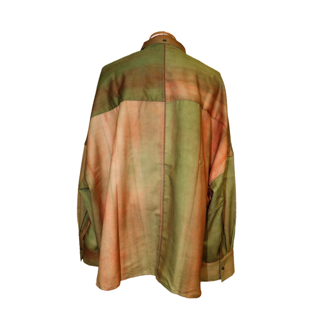 SHINYAKOZUKA GIANT SHIRT (GREEN) 2302SK43 | IAAAM ONLINE STORE