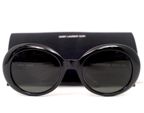 美品◆SAINT LAURENT SURF サンローランパリ SL98 CALIFORNIA 002 54□21-145 オーバル サングラス めがね◆ カート・コバーンをオマージュ