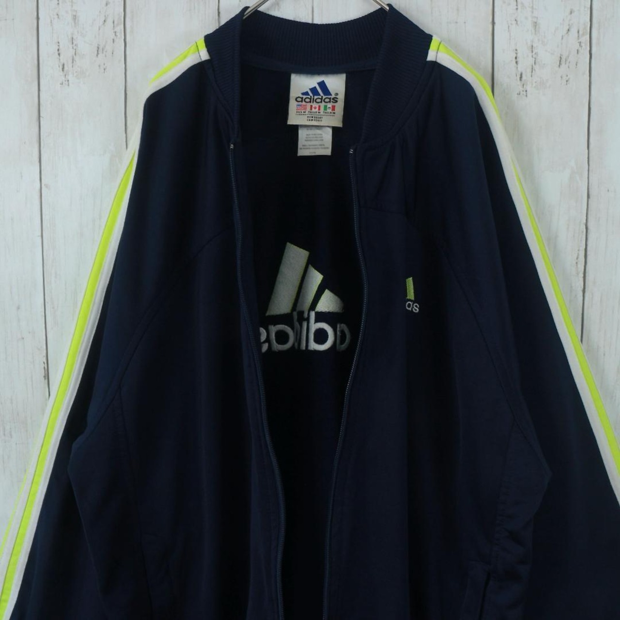 激レア】入手困難 adidas ロゴ刺繍 トラックジャケット レッド L 