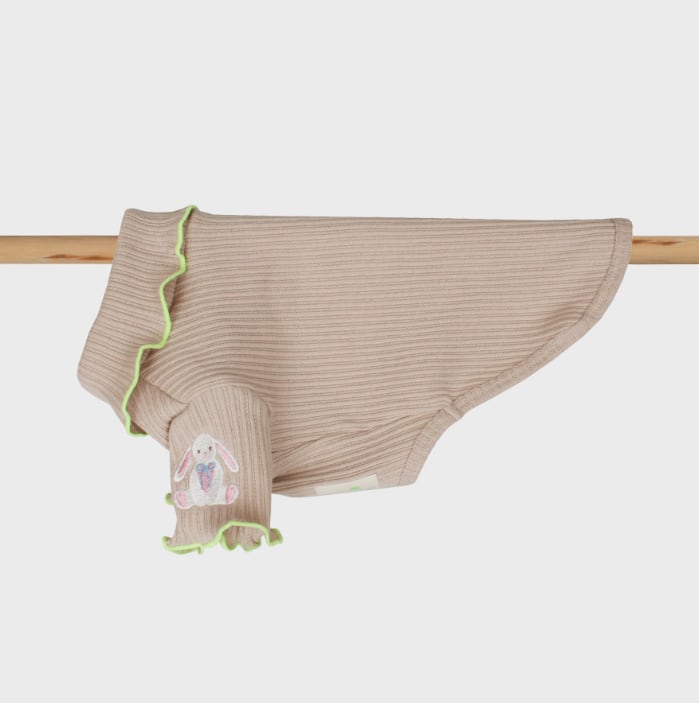 予約【Oops! my Dog】 My Bunny Knit T (Beige)