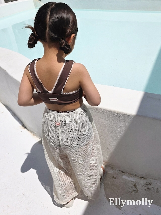 《予約》ellymolly ¨ flower resort pants ¨ 26summer