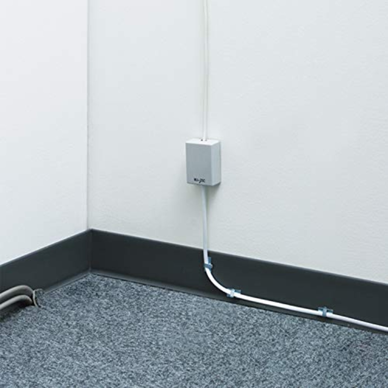 レック シンプル コード止め 40個入 粘着 テープ ( 配線止め )