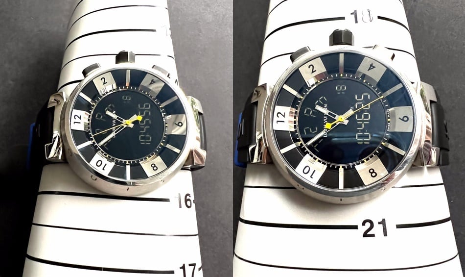 LOUIS VUITTON ルイヴィトン Tambour IN Black タンブール イン LOUIS VUITTON ルイヴィトン Tambour IN Black タンブール イン