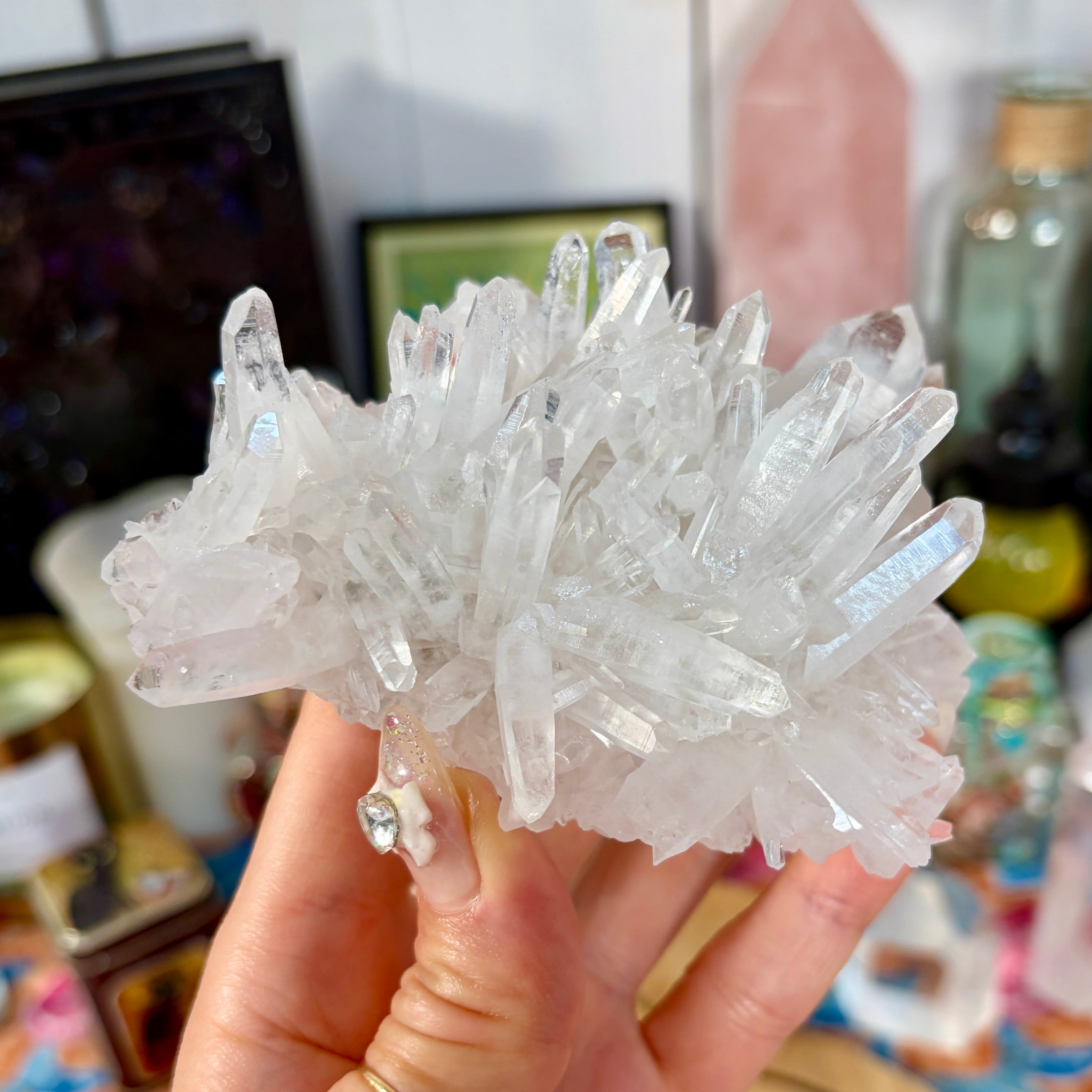 魔女の祭壇】クリアクォーツ クラスター / 水晶 | クリスタルと魔法の