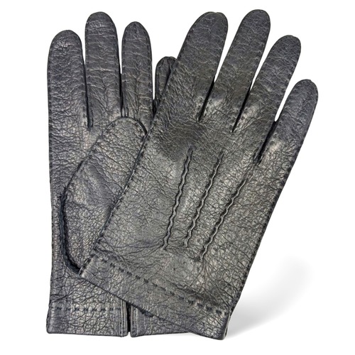 ★定価11.7万円超・新品未使用★ デンツ DENTS　ペッカリーアンライニンググローブ　手袋　ブラック　サイズ8.5（Mサイズ相当）