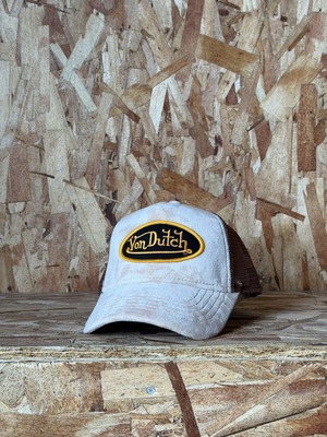 VonDutch VELVET CAP (BEIGE)