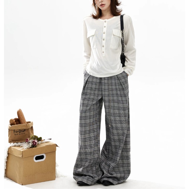 double-pocket front-button tee　ダブルポケットフロントボタンティー　J2124