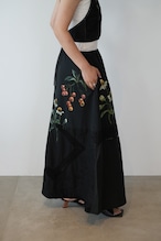 vintage lace skirt cherry