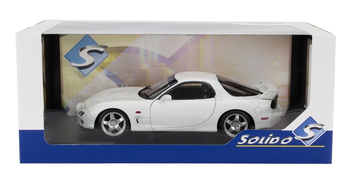 Solido マツダRX-7 ホワイト 1:18 ミニカー ミニカー 1/18 マツダ RX7 ソリド 1/18 SOLIDO 1/18 MAZDA RX-7 (FD3RS