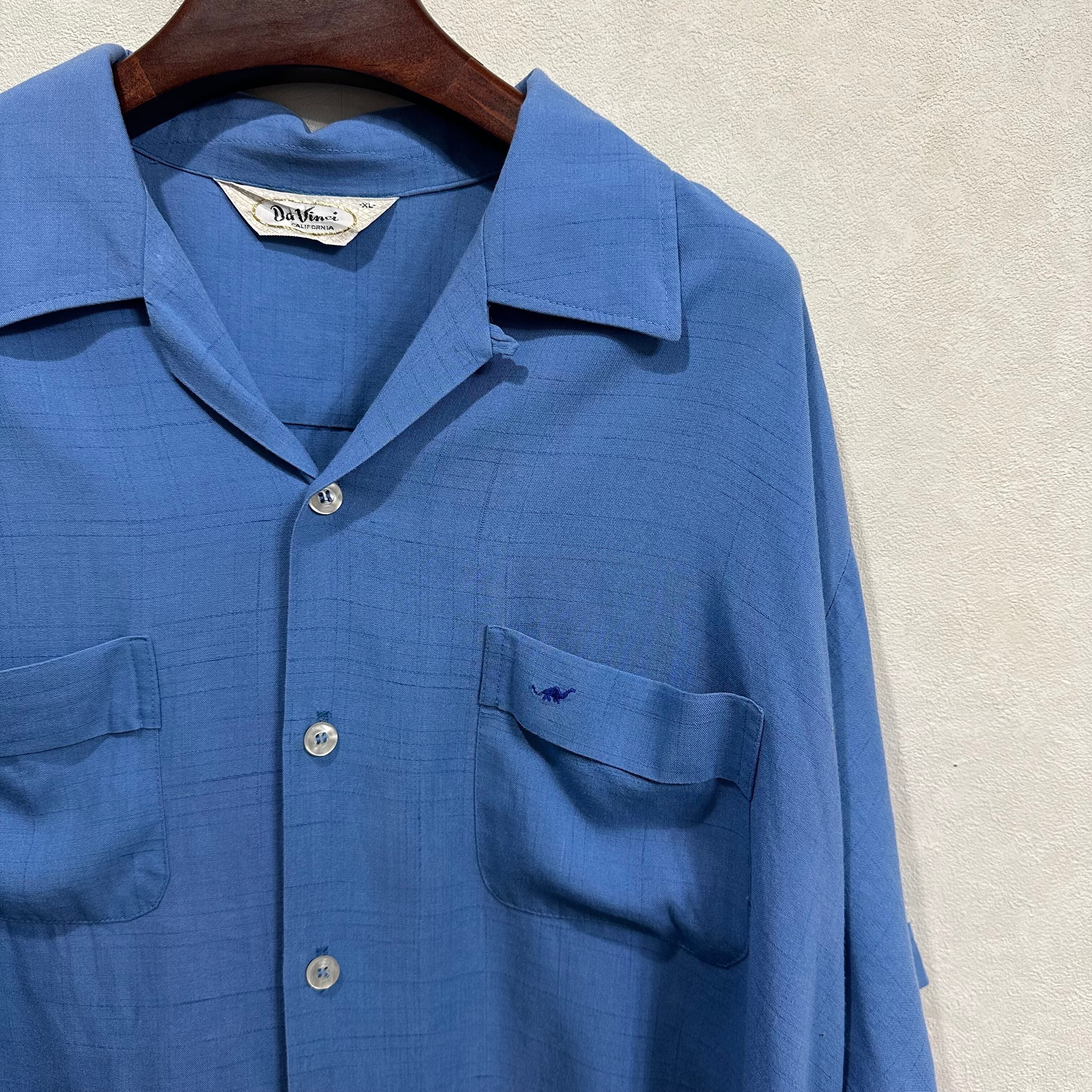 60s USA製 Da Vinci ボーリングシャツ 60s USA製 Da 新 公式通販