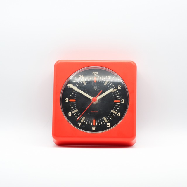 SPACE AGE WALL CLOCK | PHILIPS | 1970s | Netherlands