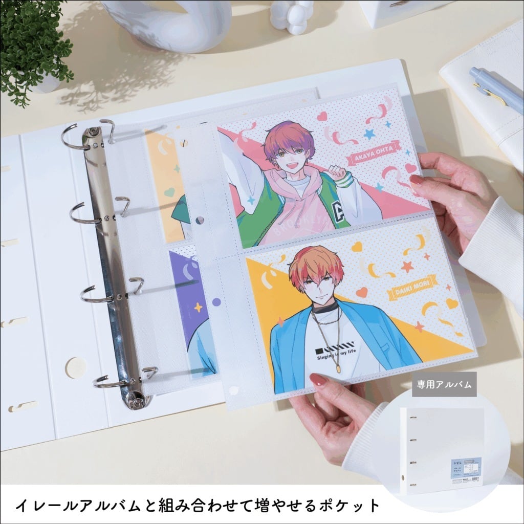 イレール アルバムリフィル 2ポケット（両面） 2L判IRL-RF-AP05 | 推し