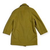 Les Copains レコパン カシミヤ アンゴラ混 コート サイズ 42 /ライムグリーン系/イタリア製