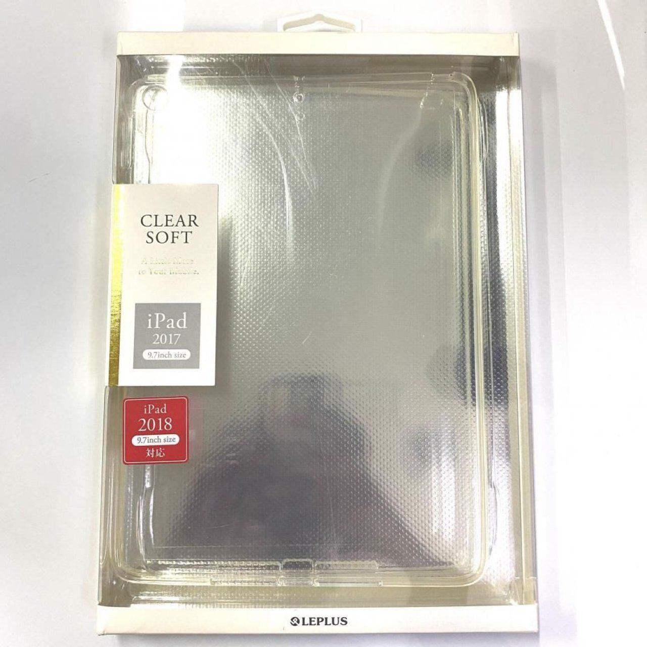 iPad 9.7インチ 2018/2017 TPUクリアケース CLEAR SOFT 透明 精密設計