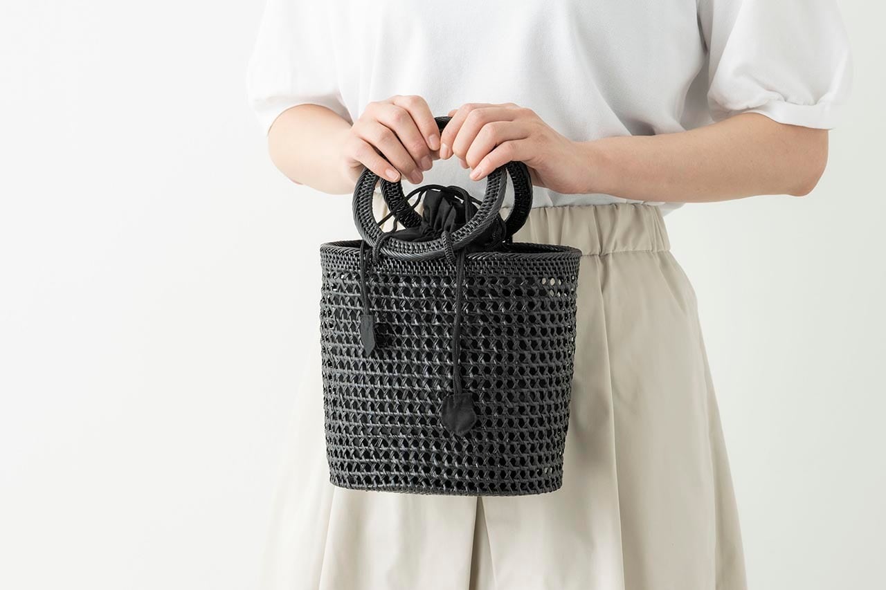 hint hint かごバッグ「BAG10」 小（2色） | 中村江里子セレクション