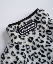 【#Re:room】LEOPARD BOA BLOUSON［REJ116］