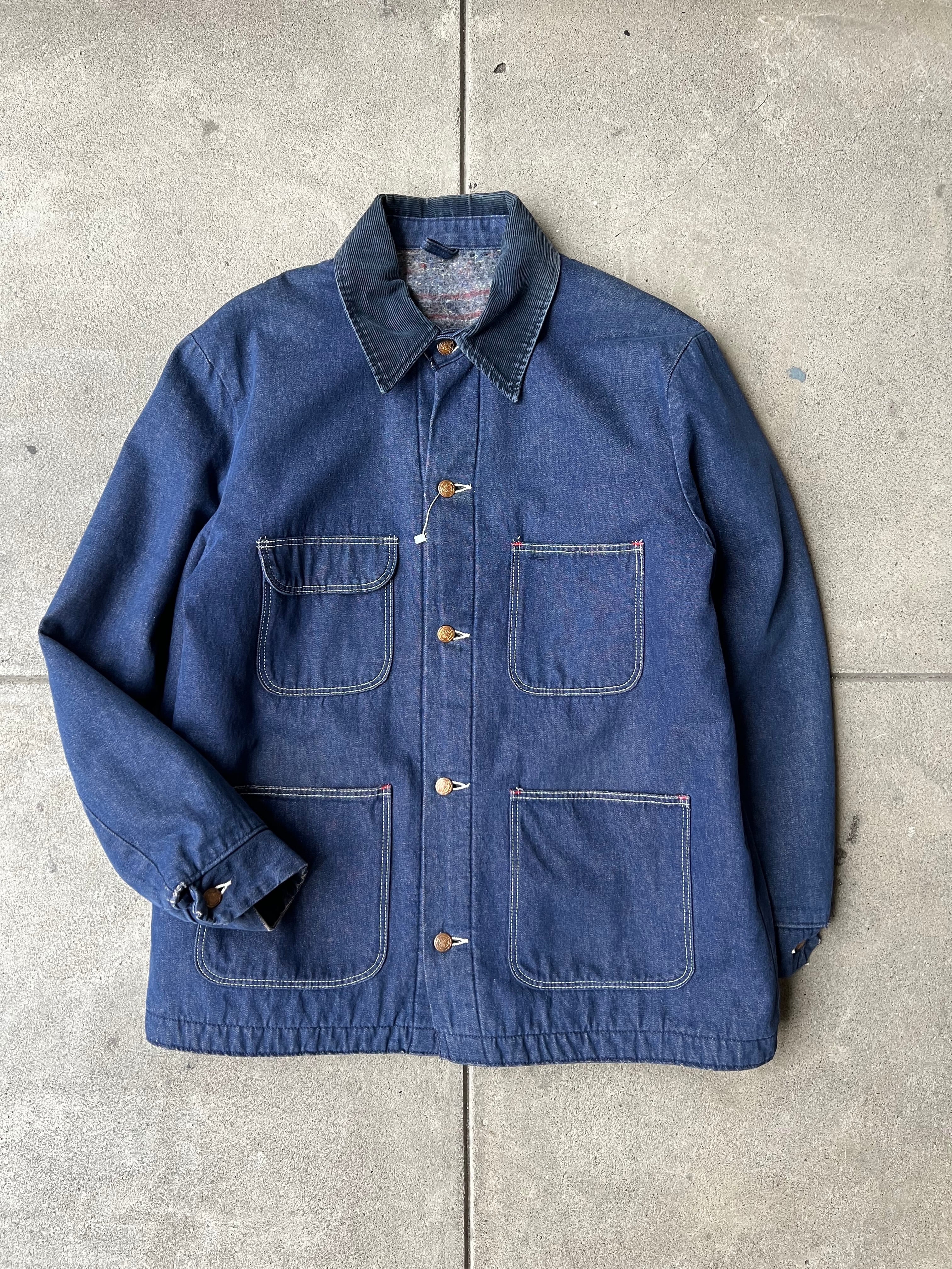 ポーカーズあつむ着用60s wranger bluebell カバーオール